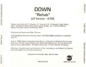 Down (3) - Rehab album cover