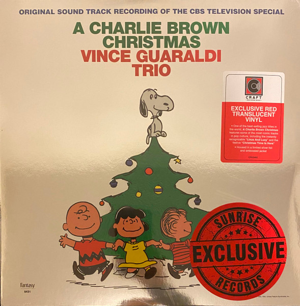 Vince Guaraldi – A Charlie Brown Christmas (2021, Red Translucent