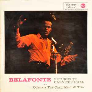 Harry Belafonte – Belafonte Returns To Carnegie Hall (1960, Vinyl 