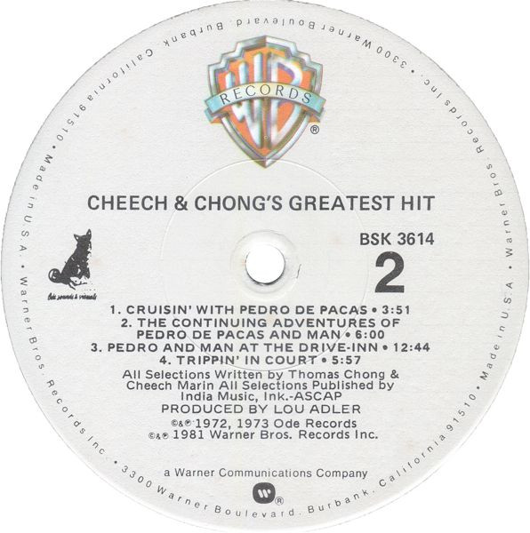 Pochon hermétique Zip Cheech and Chongz - Greatest Hits Mistersmoke
