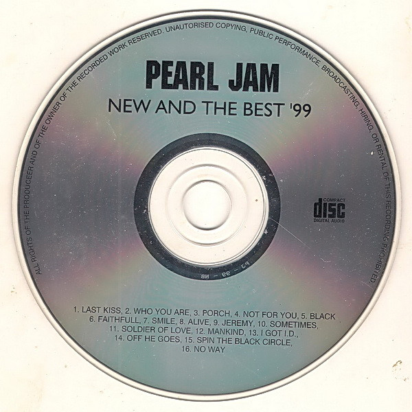 descargar álbum Pearl Jam - New And The Best 99