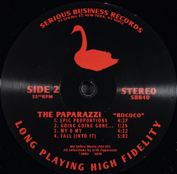baixar álbum The Paparazzi - Rococo