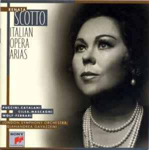 Renata Scotto - Italian Opera Arias album cover