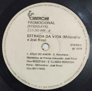 Letra da música Jogo do amor - Milionário & José Rico