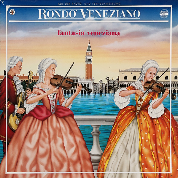 Обложка конверта виниловой пластинки Rondo Veneziano - Fantasia Veneziana