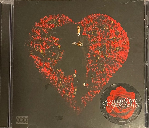 Conan Gray Superache Ruby Red Colored Signed Limited Edition Vinyl