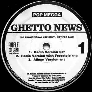 Pop Megga - Ghetto News album cover