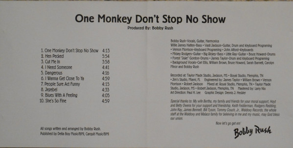 baixar álbum Bobby Rush - One Monkey Dont Stop No Show