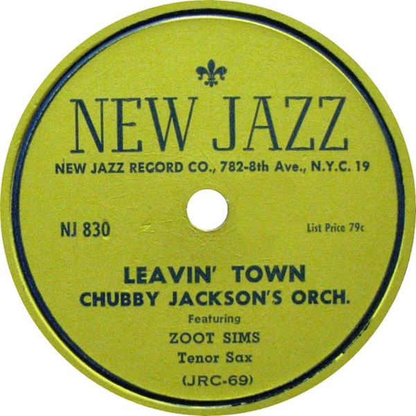 ladda ner album Chubby Jackson's Orchestra - Sax Appeal Leavin Town
