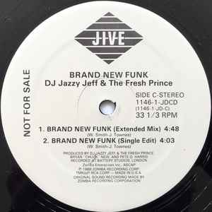 DJ Jazzy Jeff & The Fresh Prince - Brand New Funk album cover