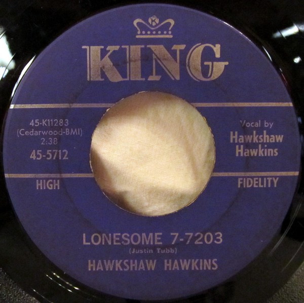 Hawkshaw hawkins lonesome 2025 7-7203