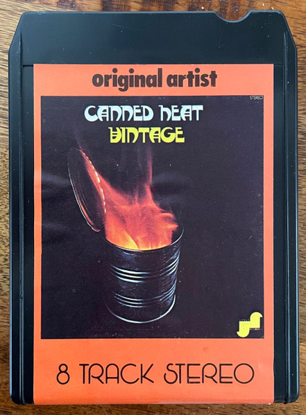 Canned Heat – Vintage (2023, Orange/Black/White Splatter, Vinyl