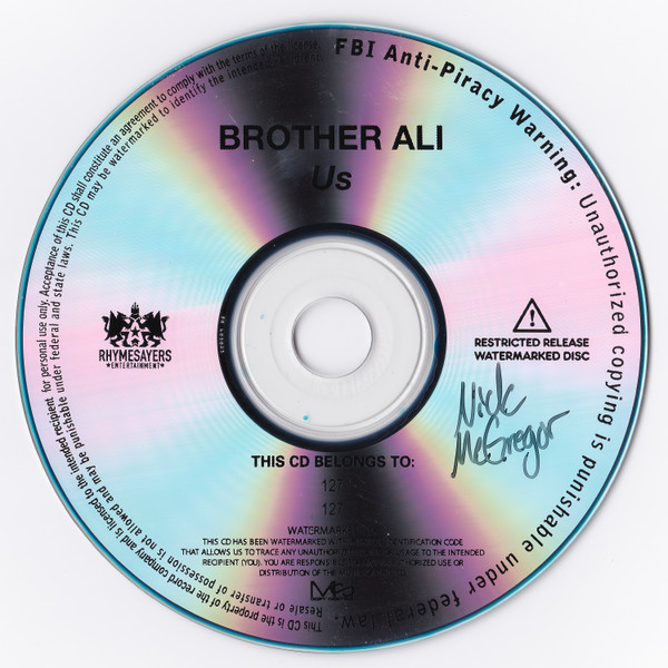 Brother Ali - Us | Releases | Discogs