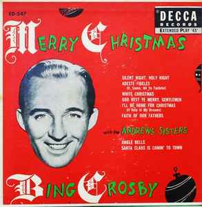 Bing Crosby - Merry Christmas album cover