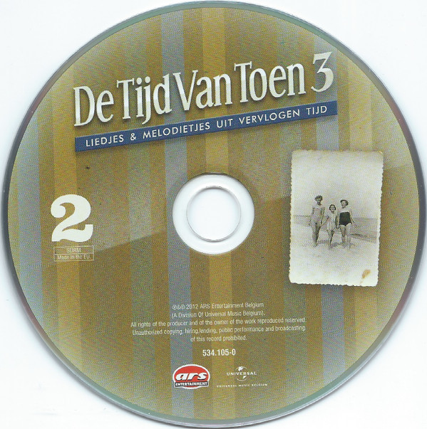 last ned album Various - De Tijd Van Toen 3 Liedjes Melodietjes Uit Vervlogen Tijd
