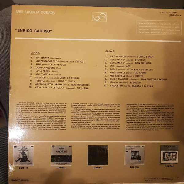 last ned album Enrico Caruso - Recital