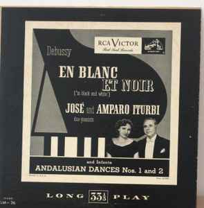 Jos And Amparo Iturbi Debussy Infante En Blanc Et Noir