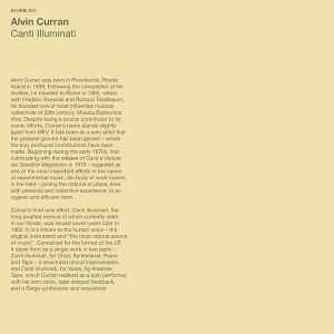 Canti Illuminati - Alvin Curran