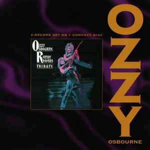 Ozzy Osbourne – Randy Rhoads Tribute (1995, CD) - Discogs