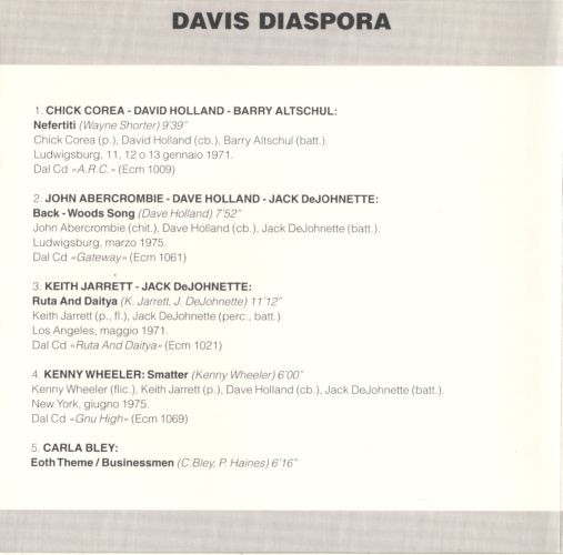 Album herunterladen Various - Davis Diaspora