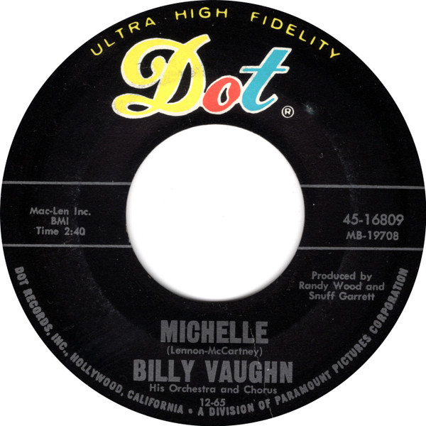 télécharger l'album Billy Vaughn His Orchestra & Chorus - Michelle