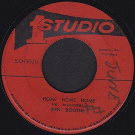 Ken Boothe / The Soul Brothers - Home Home Home / Windel 