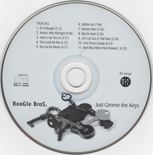 lataa albumi Boogie Bros - Just Gimme The Keys
