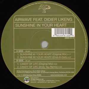Airwave - Sunshine In Your Heart album cover