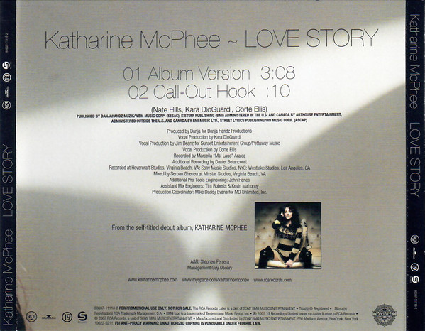 lataa albumi Katharine McPhee - Love Story