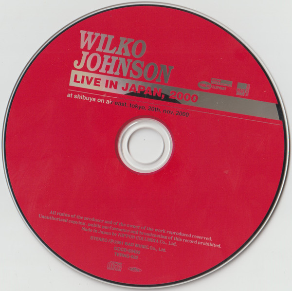 lataa albumi Wilko Johnson - Live In Japan 2000
