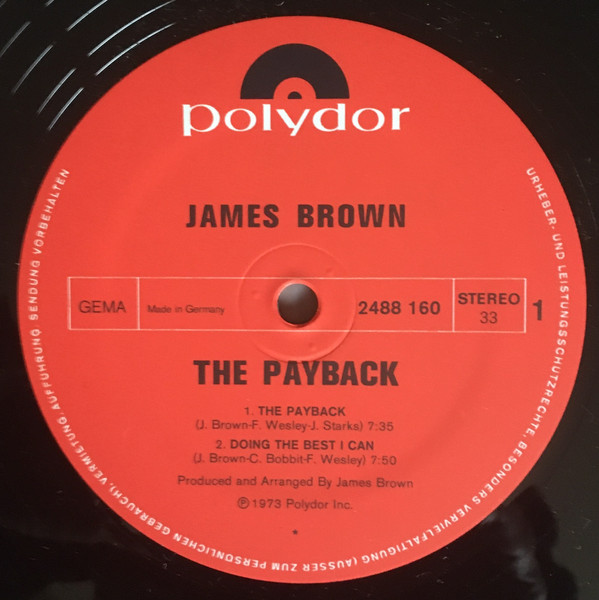 James Brown The Payback 1973 Vinyl Discogs 