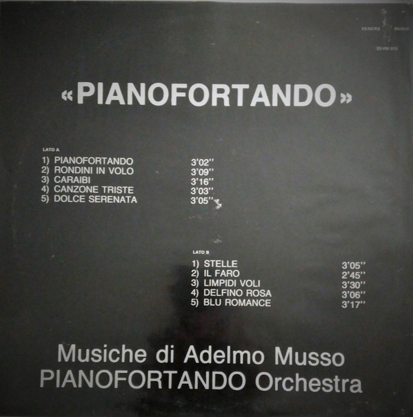 last ned album Adelmo Musso - Pianofortando