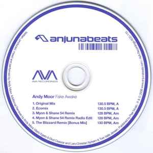 Andy Moor - Fake Awake album cover