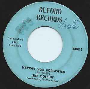 Sue Collins - Haven't You Forgotten / You Can't Be Much Of A Man album cover