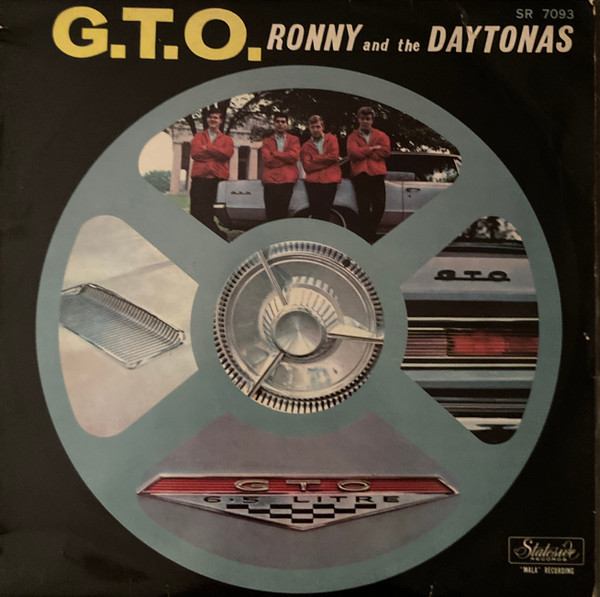 Ronny And The Daytonas – G.T.O. (1964, Vinyl) - Discogs