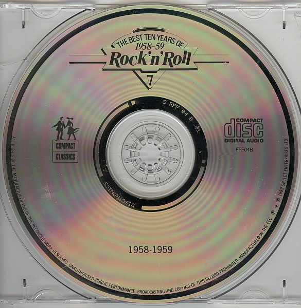 last ned album Various - The Best Ten Years Of Rock n Roll 1958 59