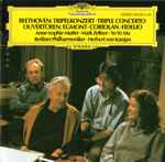 Cover of Tripelkonzert = Triple Concerto / Ouvertüren: Egmont · Coriolan · Fidelio, , CD