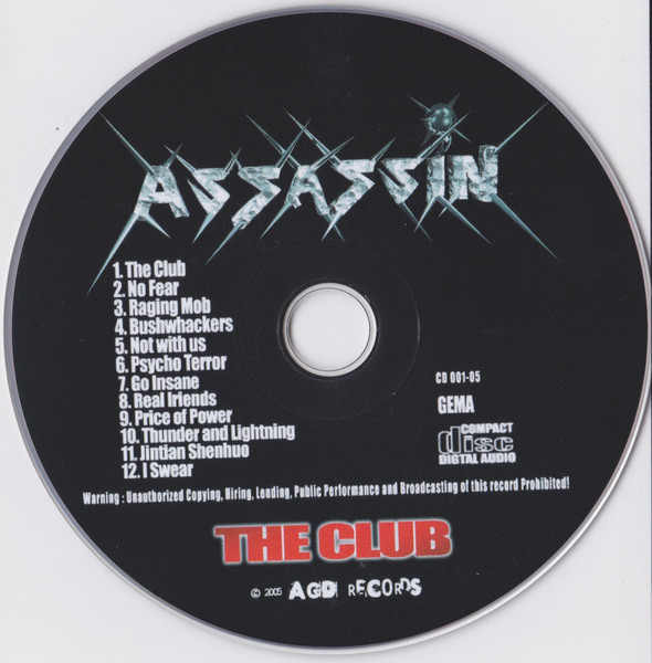 Assassin – The Club (2005, CD) - Discogs