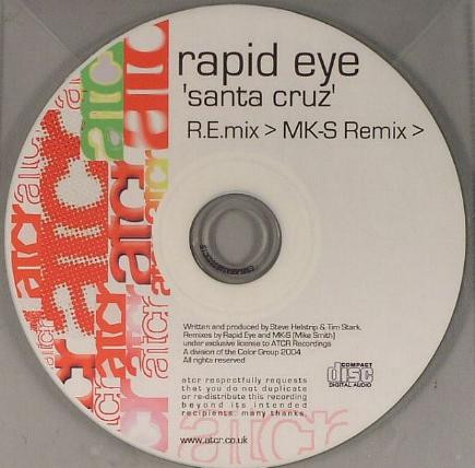 Rapid Eye Santa Cruz 2004 CDr Discogs