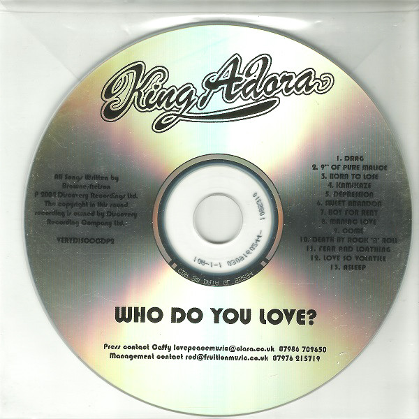 last ned album King Adora - Who Do You Love