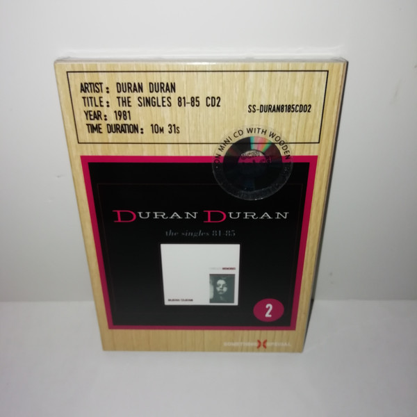 Duran Duran – The Singles 81-85 CD3 (2021, wooden, CDr) - Discogs