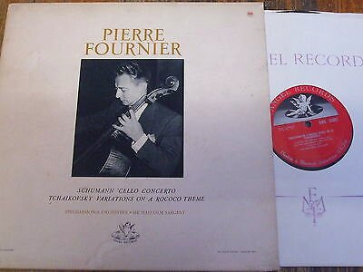 ladda ner album Pierre Fournier Philharmonia Orchestra Sir Malcolm Sargent - Schumann Cello Concerto In A Minor Tchaikovsky Variations On A Rococo Theme