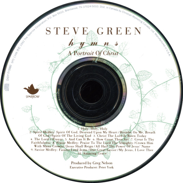 lataa albumi Steve Green - Hymns A Portrait Of Christ