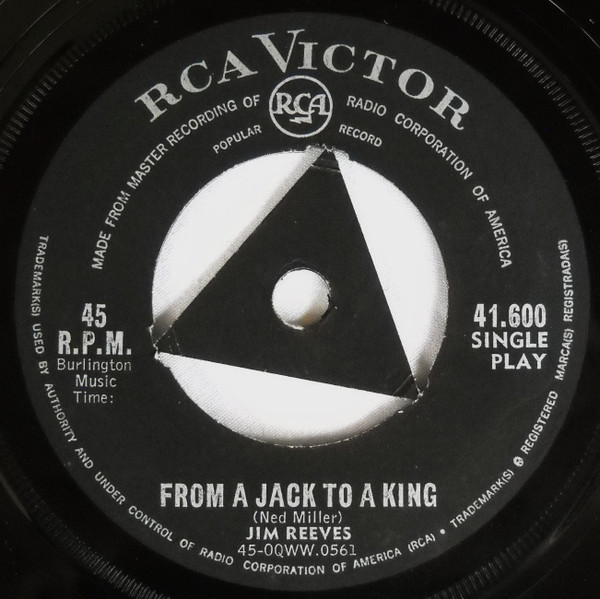 descargar álbum Jim Reeves - From A Jack To A King Welcome To My World