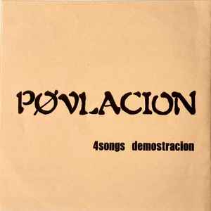 Pøvlacion - 4songs Demostracion album cover