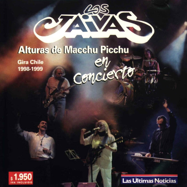 télécharger l'album Los Jaivas - Alturas De Macchu Picchu En Concierto