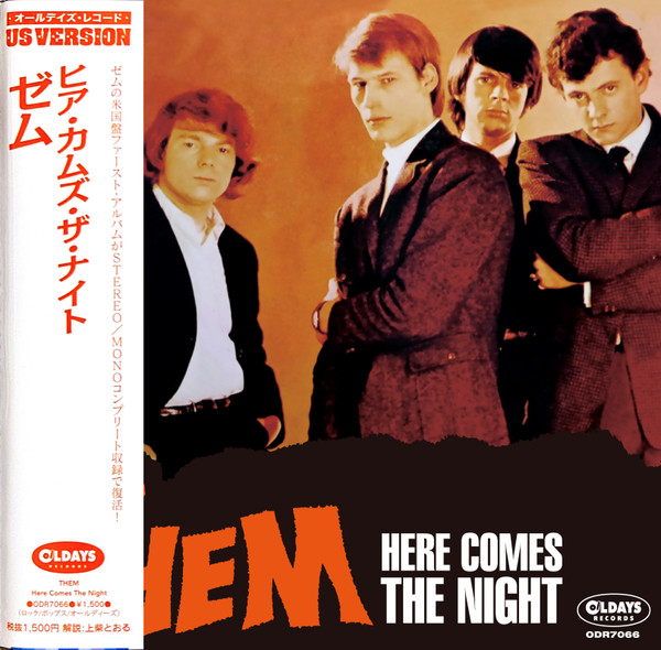 Them - Here Comes The Night | Releases | Discogs