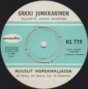 Erkki Junkkarinen – Ruusut Hopeamaljassa (1967, Vinyl) - Discogs