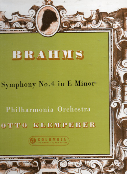 Brahms, Otto Klemperer Conducting The Philharmonia Orchestra