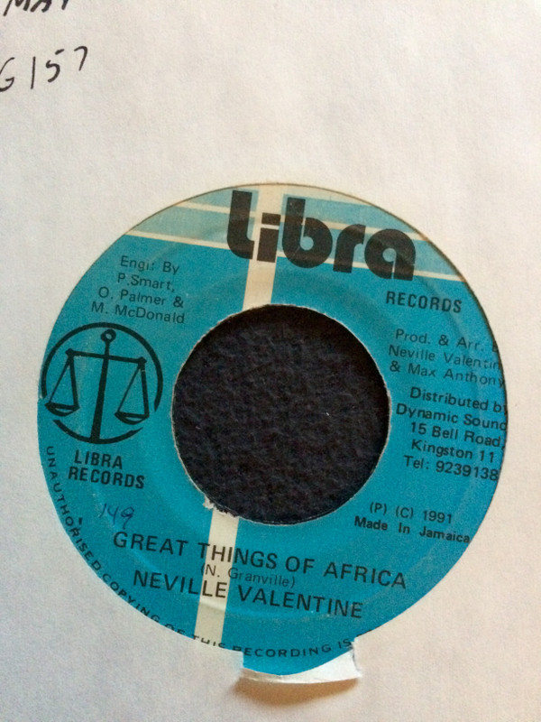 last ned album Neville Valentine - Great Things Of Africa